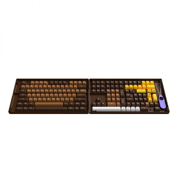 AKKO Chocolate Keycaps Set ASA 178 Keys - DataBlitz