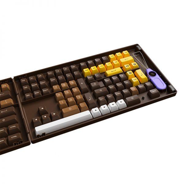 AKKO Chocolate Keycaps Set ASA 178 Keys - DataBlitz