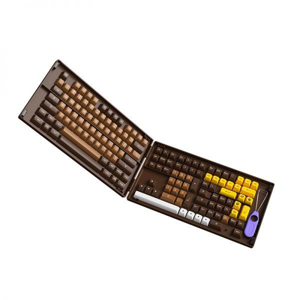AKKO Chocolate Keycaps Set ASA 178 Keys - DataBlitz