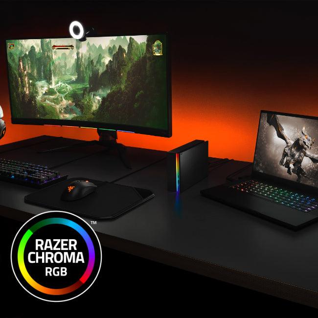 SEAGATE FIRECUDA 16TB USB3.2 GEN 1 3.5" GAMING HUB EXTERNAL HARD DRIVE W/ RAZER CHROMA RGB (STKK16000400) - DataBlitz