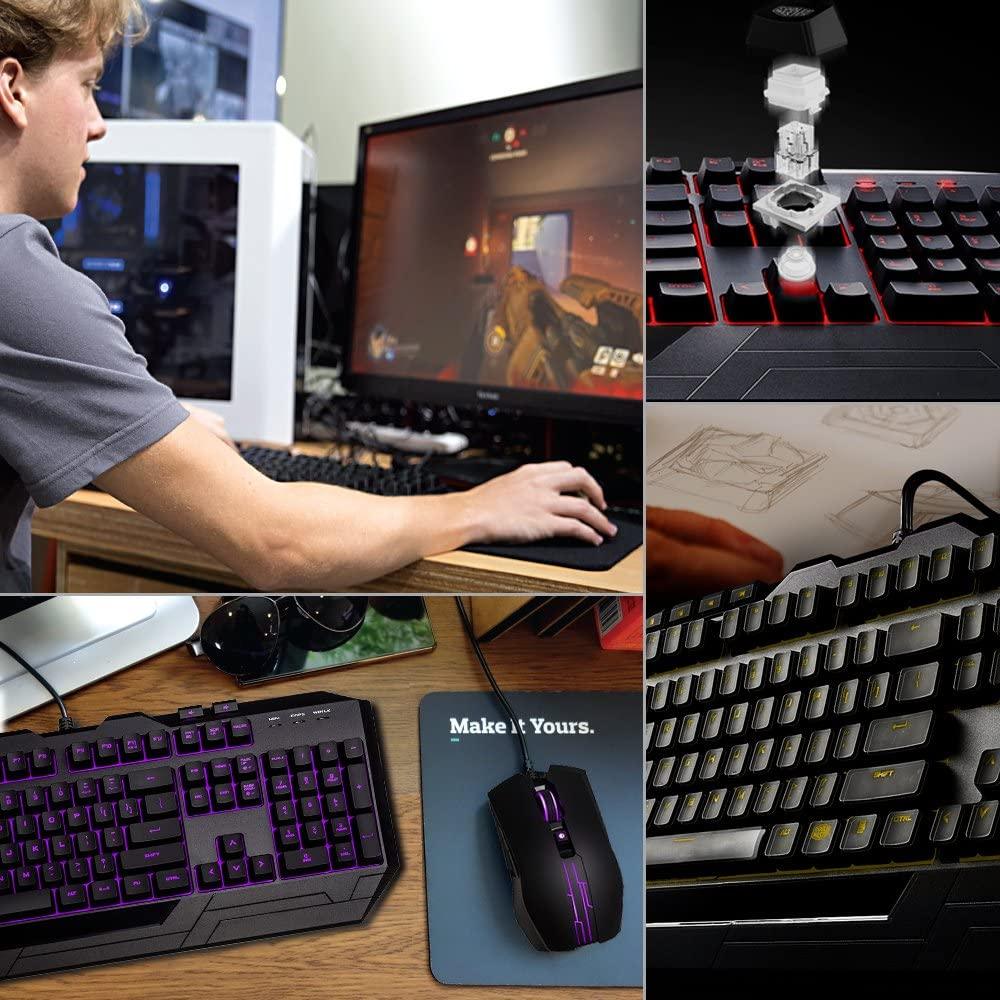 Cooler Master Devastator 3 Gaming Keyboard And Mouse Combo With 7 Brilliant Colors - DataBlitz