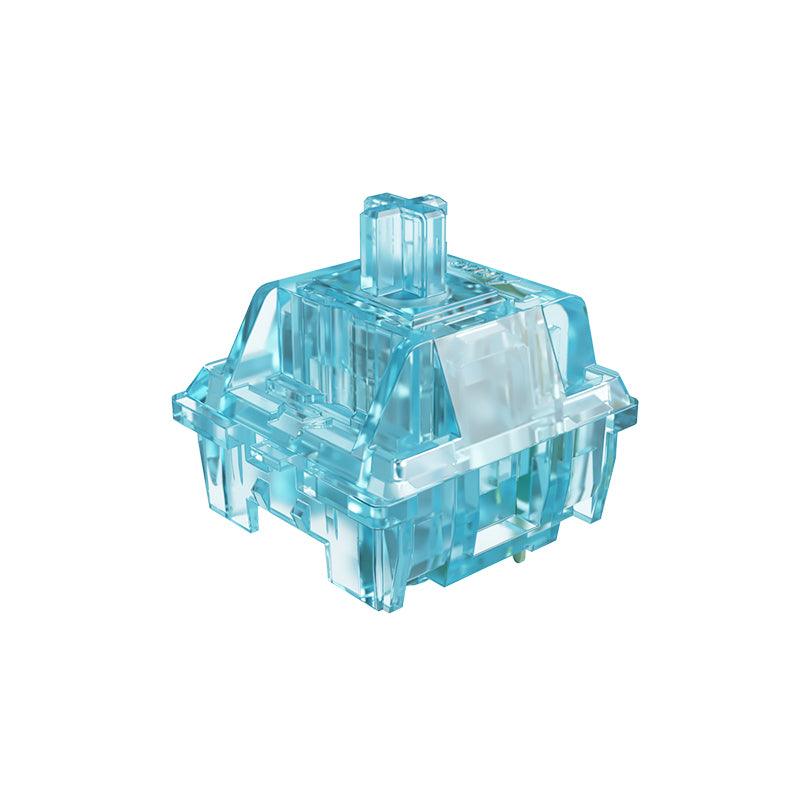 AKKO CS Mechanical Switch Keyboard Replacement 45 PCS (Crystal Blue Switch) - DataBlitz