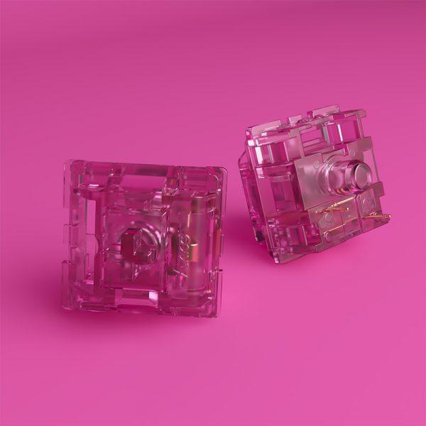 AKKO CS Mechanical Switch Keyboard Replacement 45 PCS (Crystal Wine Red Switch) - DataBlitz