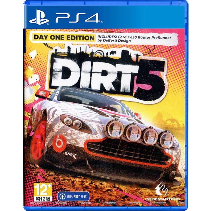 PS4-DIRT 5 Day One Edition REG.3 - DataBlitz