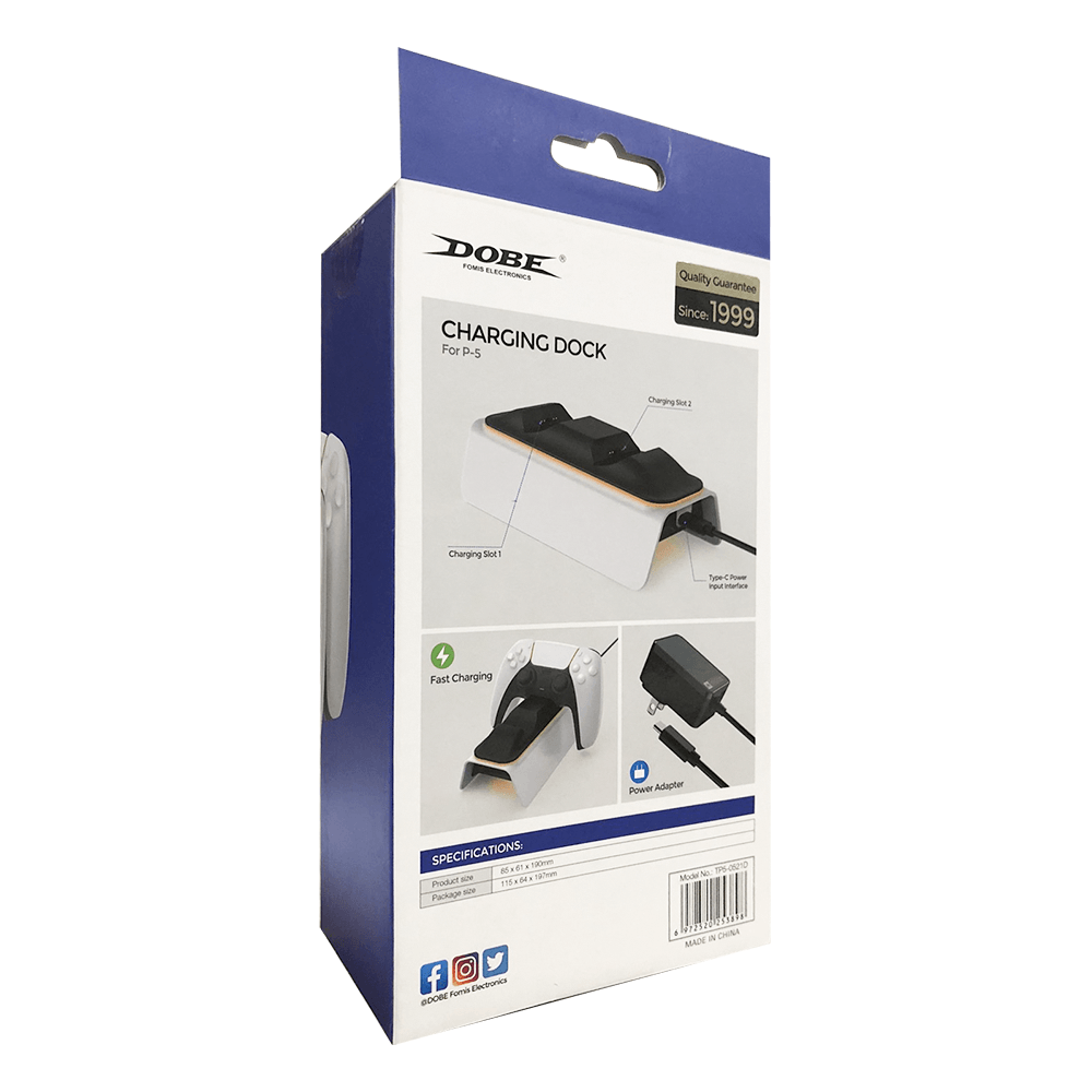 DOBE PS5 CHARGING DOCK FOR P-5 (TP5-0521D) - DataBlitz
