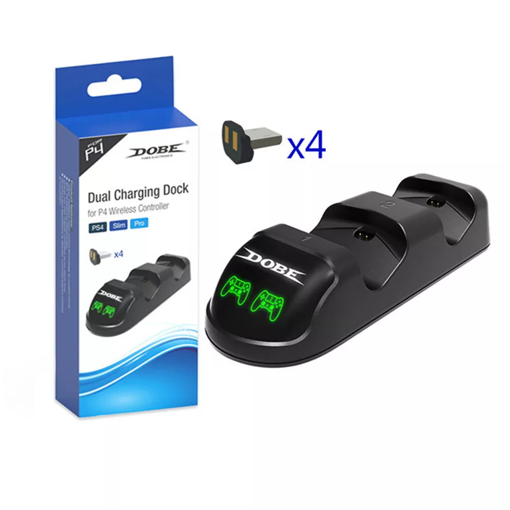 Ps4 Dobe Dual Charging Dock For P4 Wireless Controller (Ps4/Slim/Pro) Tp4-1877 - DataBlitz
