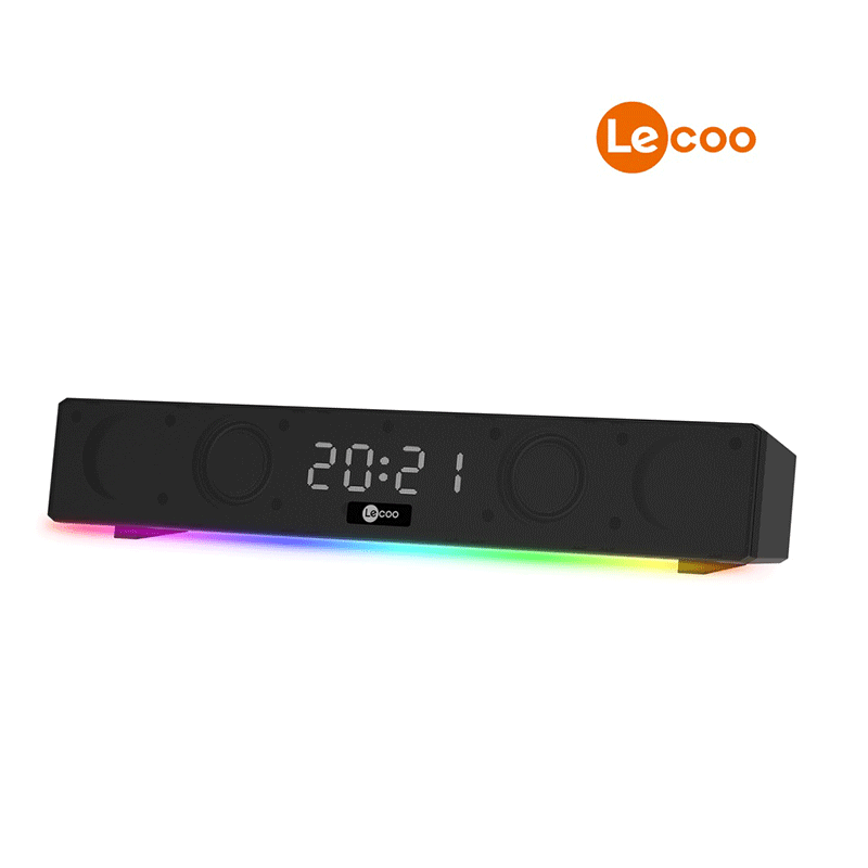 LECOO DS103 DESKTOP SPEAKER (BLACK) - DataBlitz