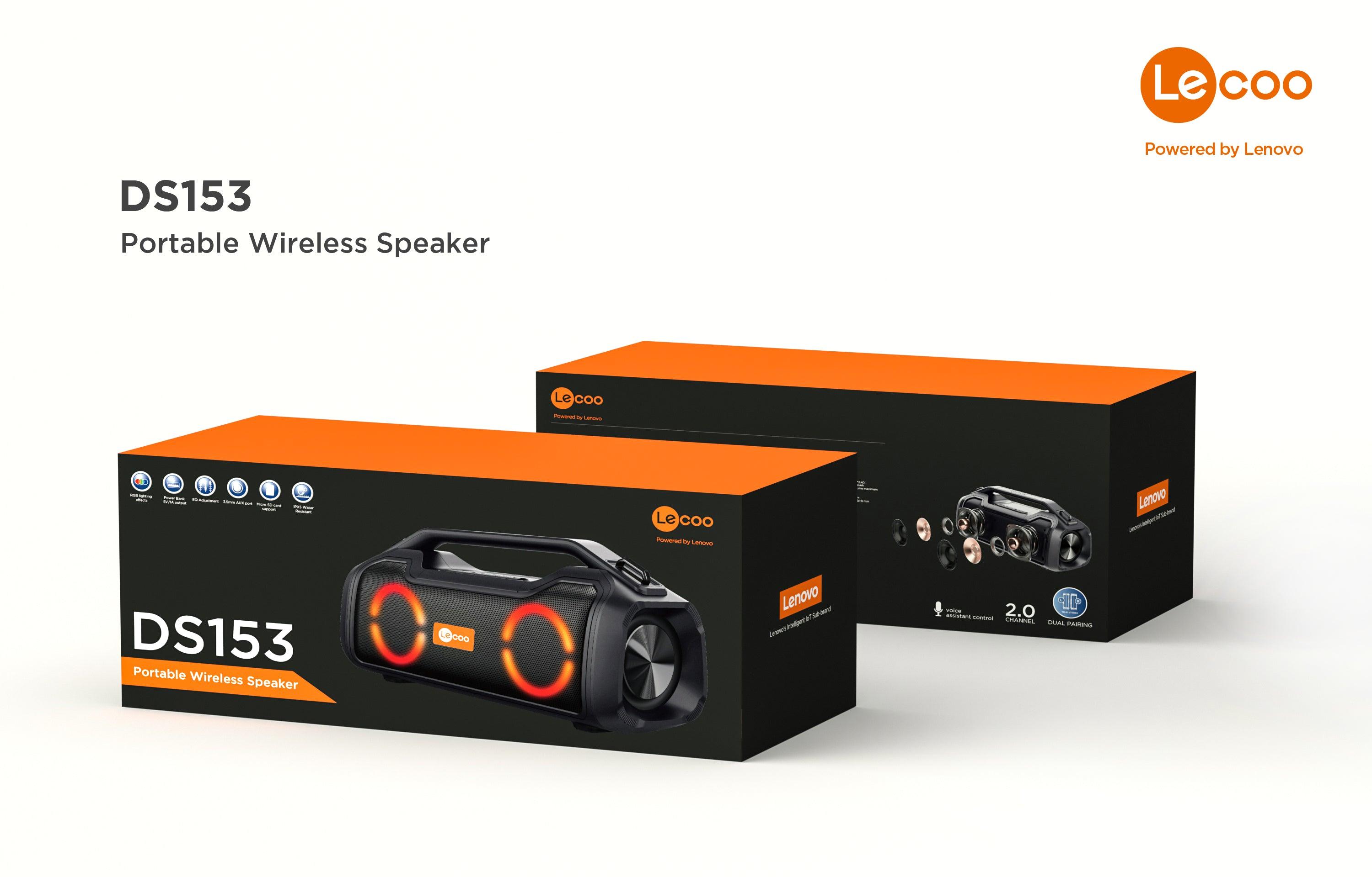 LENOVO LECOO DS153 PORTABLE WIRELESS SPEAKER - DataBlitz