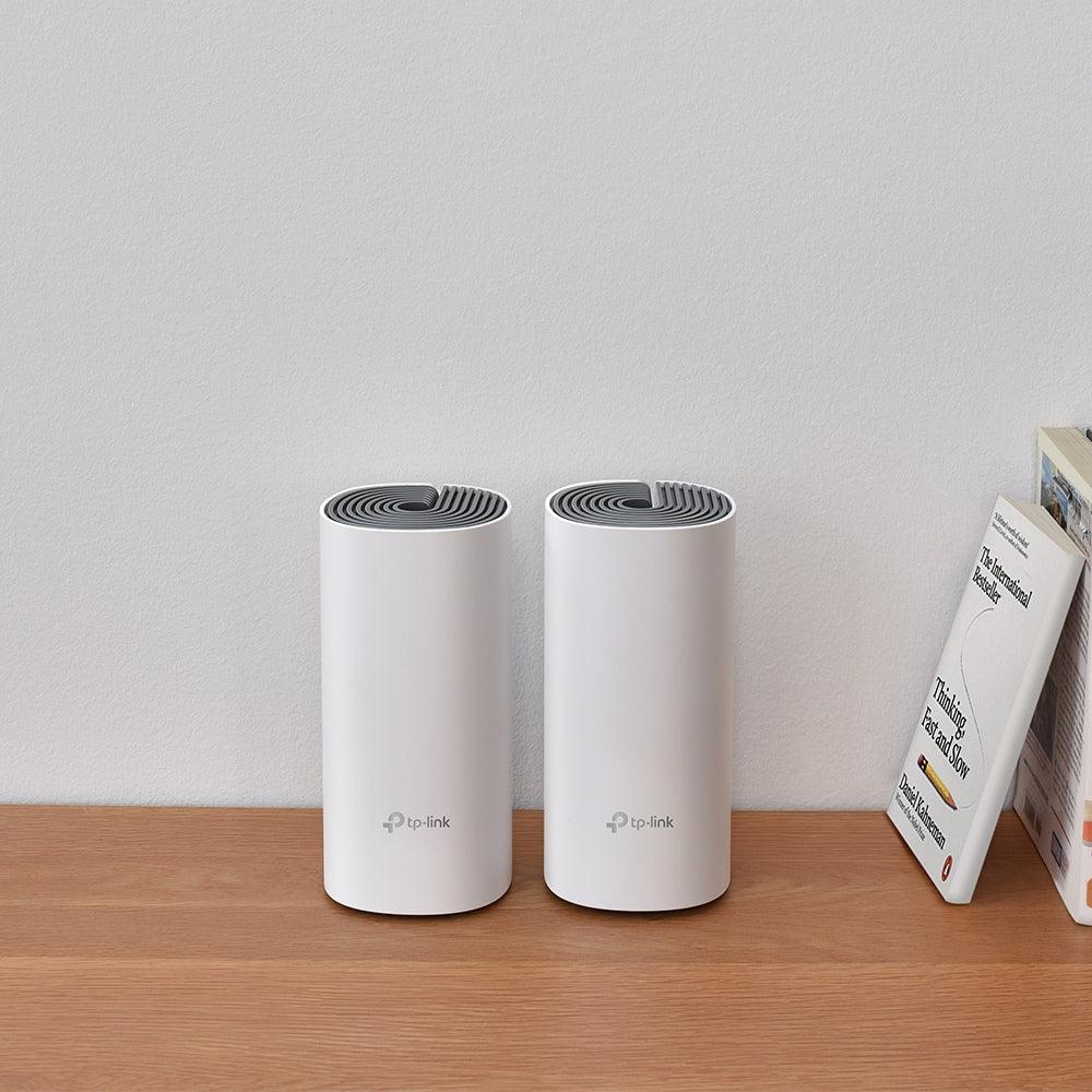TP-Link AC1200 Whole Home Mesh Wi-Fi System Compatible With Amazon Alexa (Deco-E4 (2-Pack)) - DataBlitz