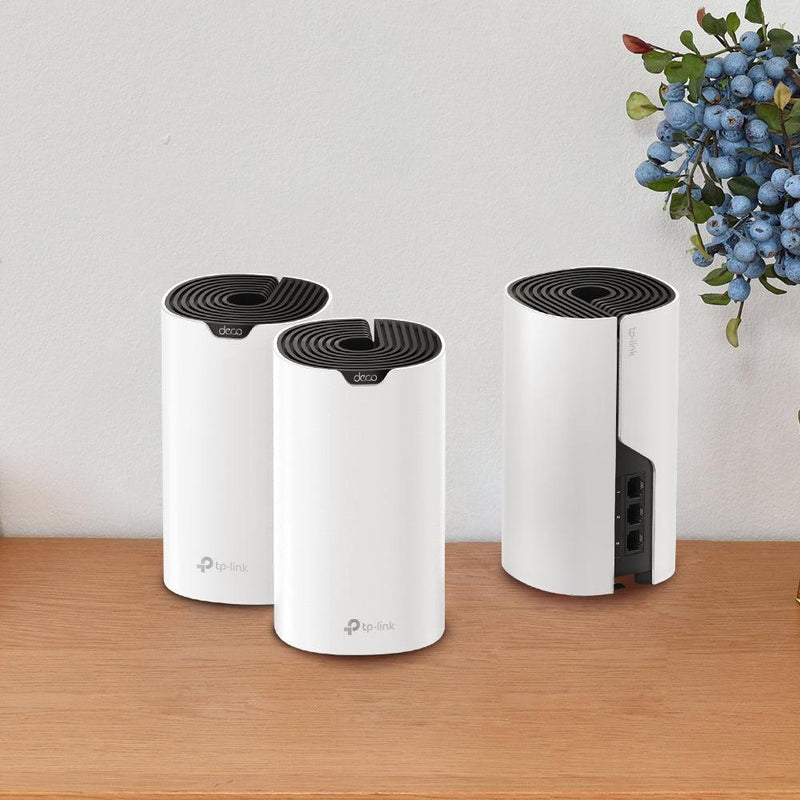 TP-Link AC1900 Whole Home Mesh Wi-Fi System Compatible With Amazon Alexa (Deco-S7) (1-PACK) - DataBlitz