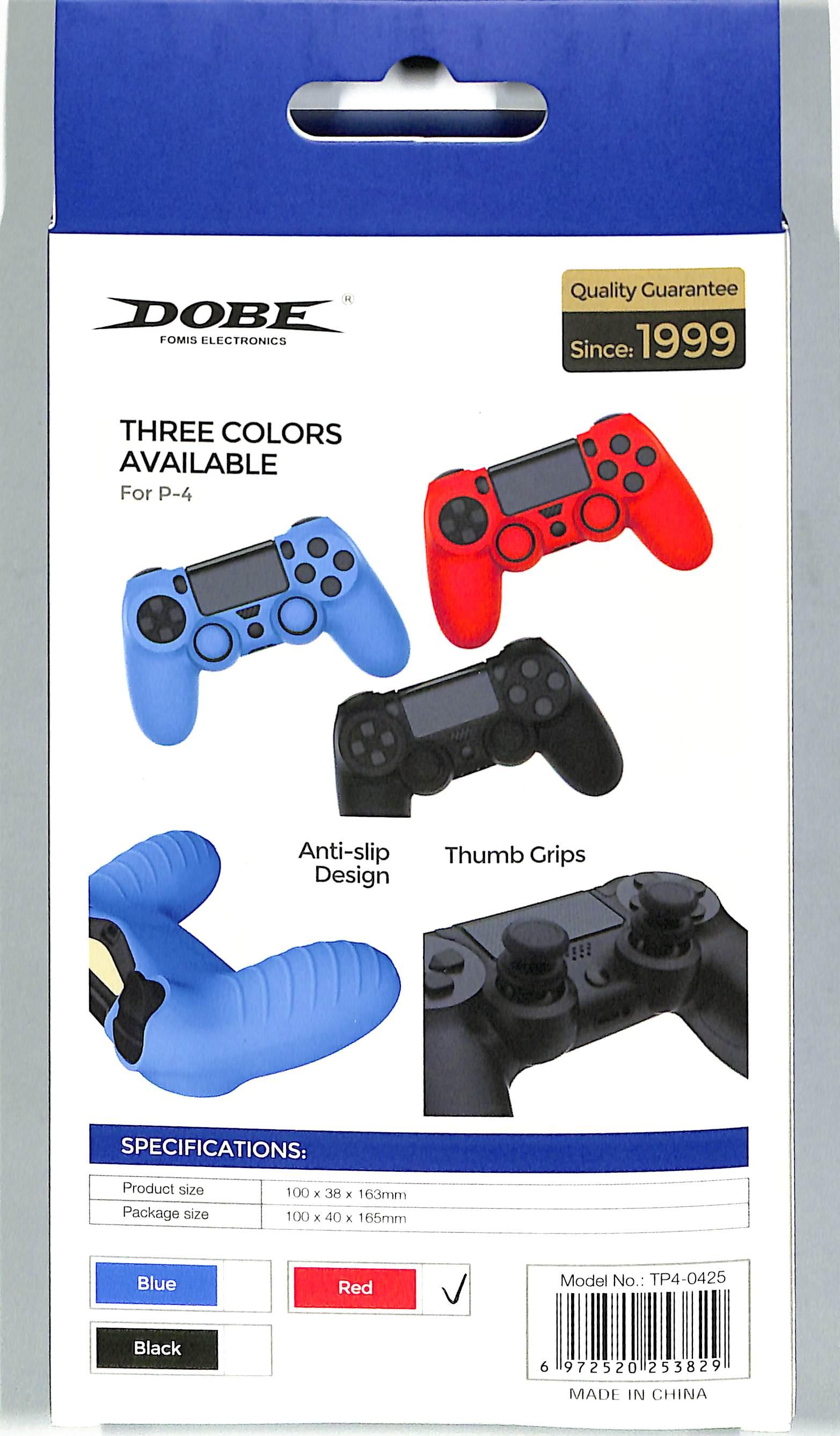 Dobe PS4 2-In-1 Protection Set For P-4 (Red) (TP4-0425) - DataBlitz