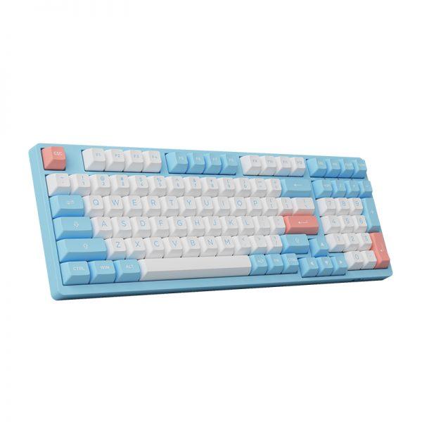 AKKO Doll Of The Princess 3098B Multi-Modes RGB Mechanical Keyboard (AKKO CS Jelly Pink) - DataBlitz