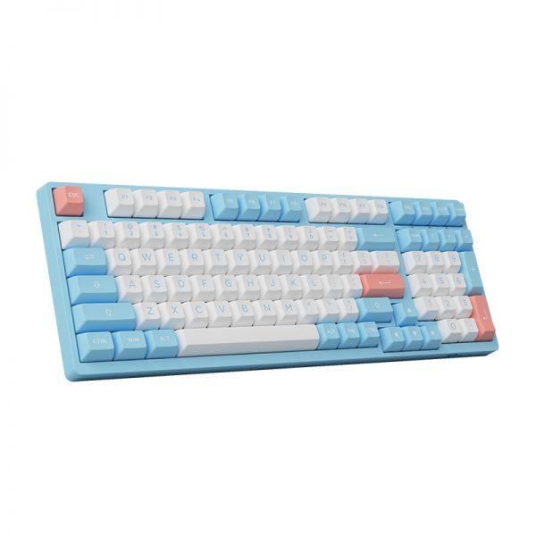 AKKO Doll Of The Princess 3098B Multi-Modes RGB Mechanical Keyboard (AKKO CS Jelly White) - DataBlitz