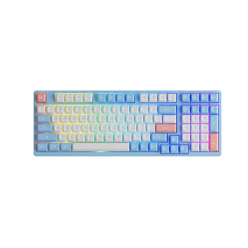 AKKO Doll Of The Princess 3098B Multi-Modes RGB Mechanical Keyboard (AKKO CS Jelly Pink) - DataBlitz