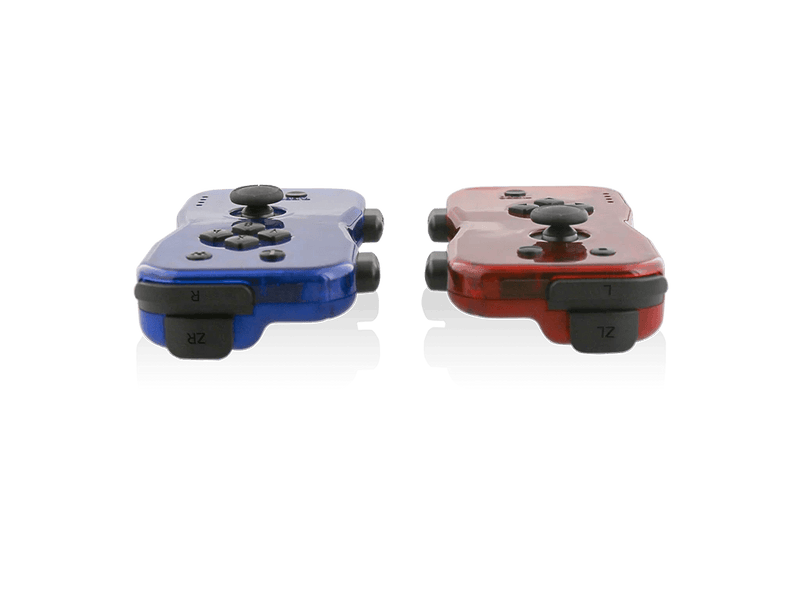 NYKO NSW DUALIES CONTROLLER RED/BLUE (87268-D78) - DataBlitz