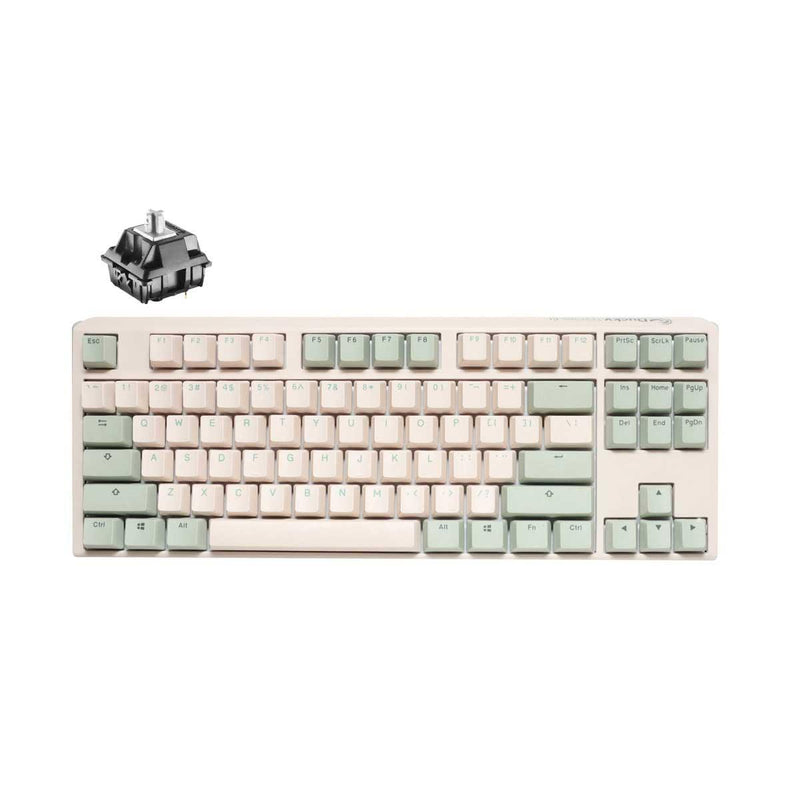 Ducky One 3 Matcha TKL Hotswap Double Shot PBT Quack Mechanical Keyboard (Cherry MX Speed Silver) (DKON2187-PUSPDMAEGGC1) - DataBlitz