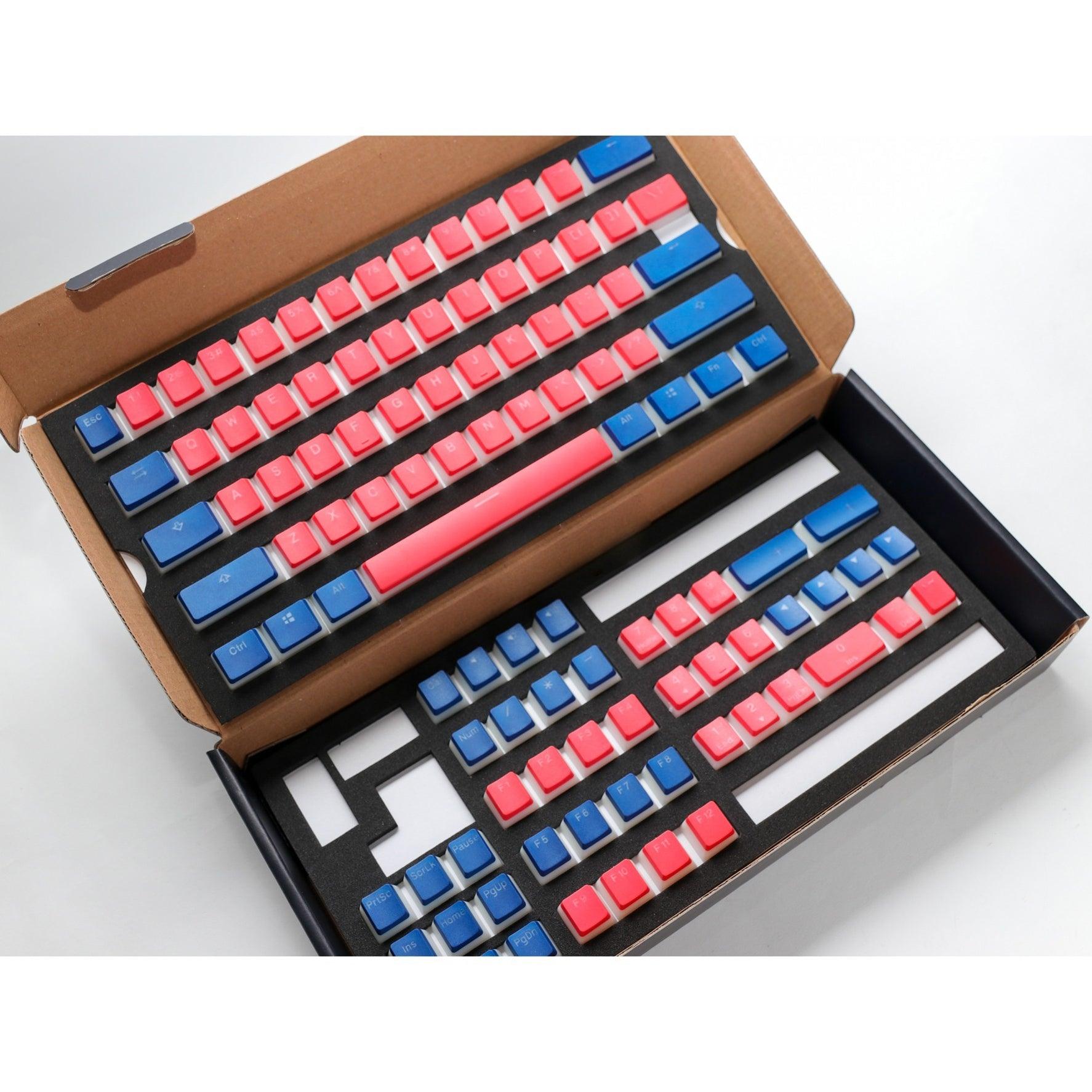 DUCKY 108-KEY PBT SEAMLESS DOUBLESHOT VITALITY PUDDING KEYCAP SET (DKSA108-USPDZWNOR) - DataBlitz