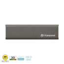 Transcend 960GB ESD250C USB 3.1 Gen 2 Type-C Portable SSD (Space Gray) (TS960GESD250C) - DataBlitz
