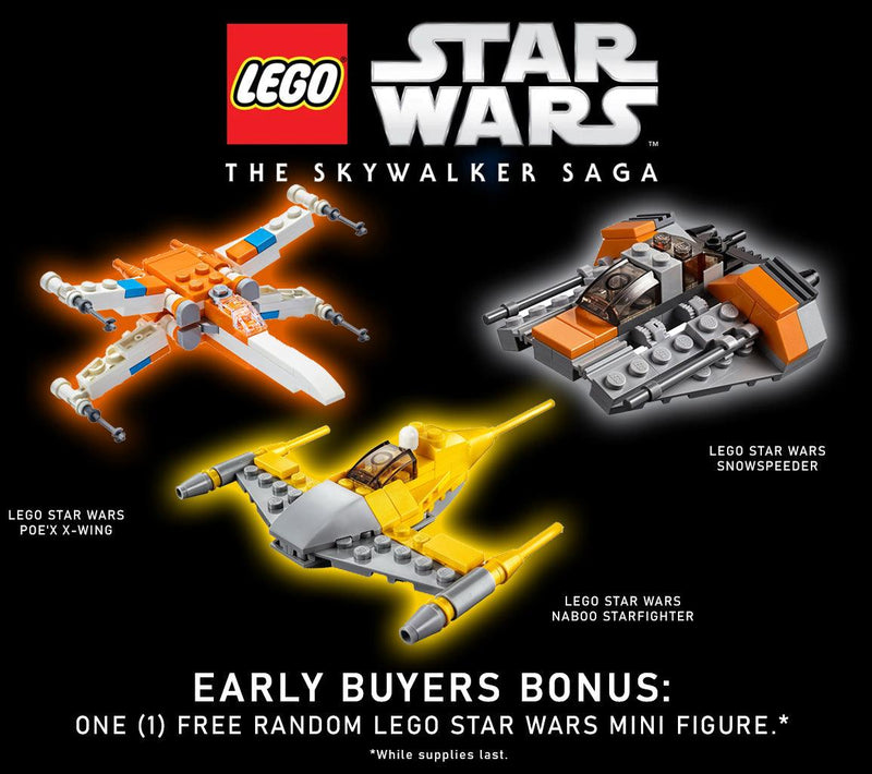 Lego star wars the discount skywalker saga pre order bonuses