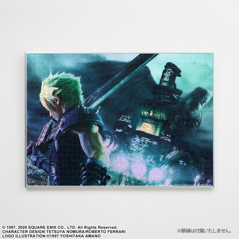 FINAL FANTASY VII Remake Premium Jigsaw Puzzle Key Art (1000 Piece) - Cloud & Sephiroth - DataBlitz