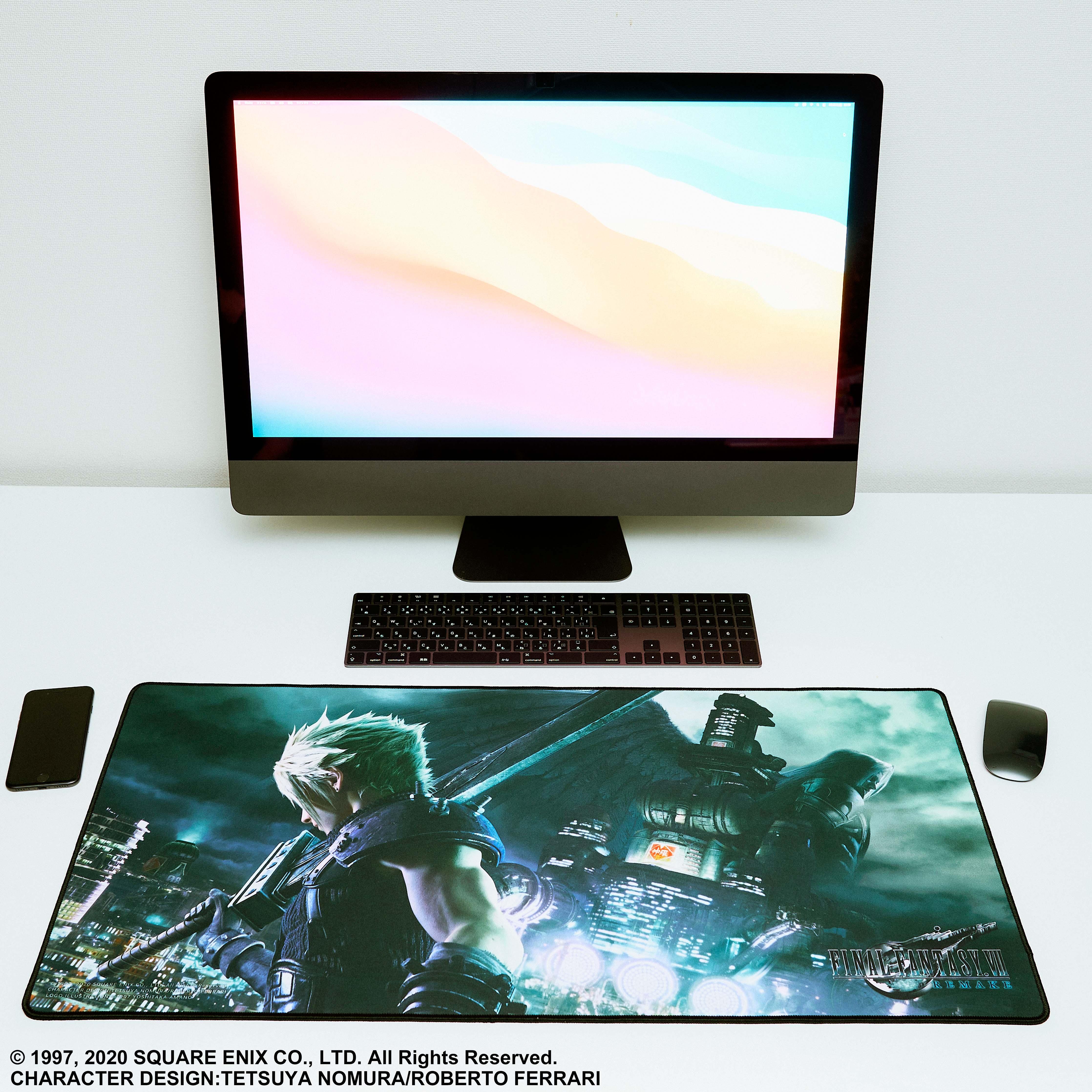 FINAL FANTASY VII REMAKE GAMING MOUSE PAD (XL) - DataBlitz