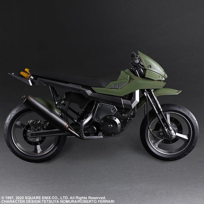 Final Fantasy VII Remake Play Arts Kai Action Figure (Jessie & Motorcycle Set) - DataBlitz