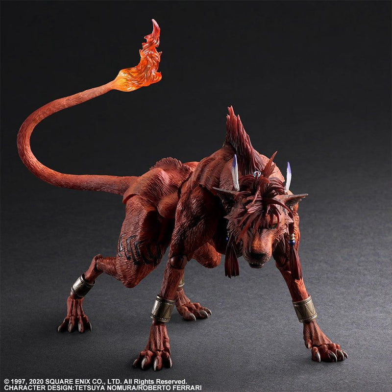FINAL FANTASY VII REMAKE PLAY ARTS KAI ACTION FIGURE RED 13 - DataBlitz