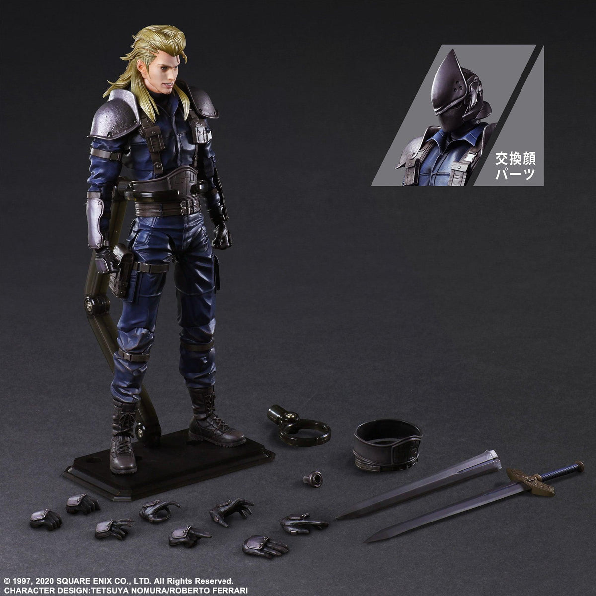 Final Fantasy VII Remake Play Arts KAI Action Figure Roche