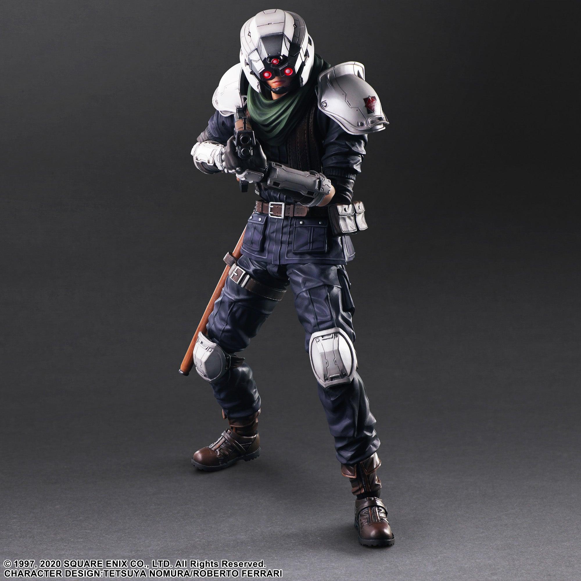 Final Fantasy VII Remake Play Arts Kai Action Figure - Shinra Security Officer Pre-Order Downpayment - DataBlitz