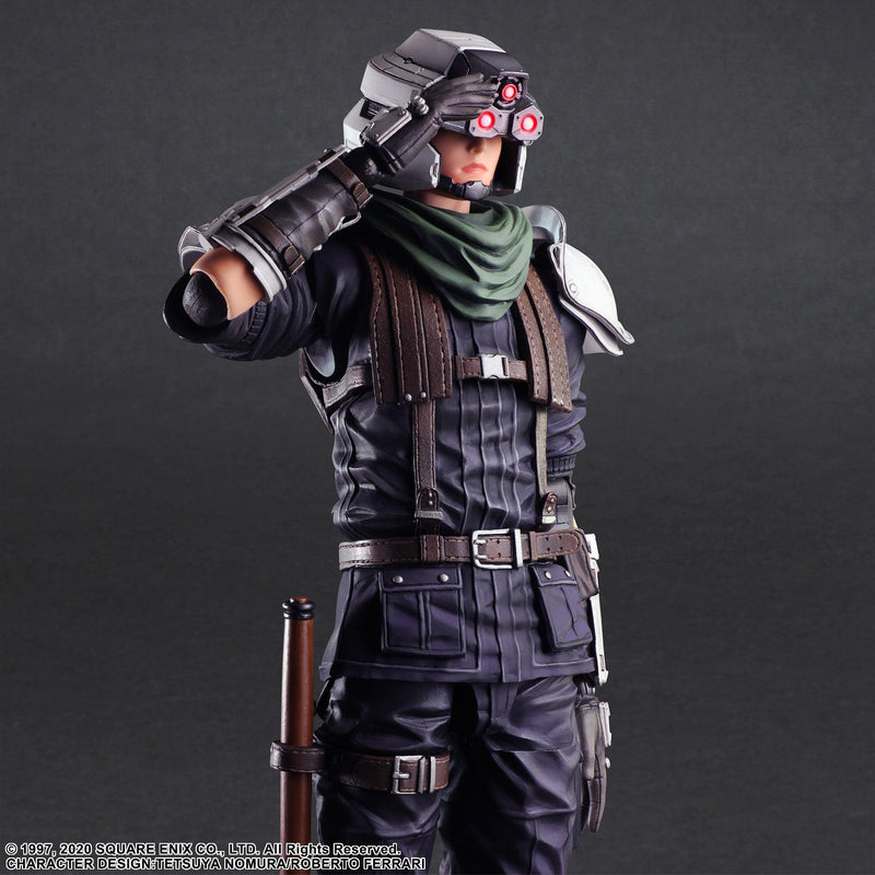 Final Fantasy VII Remake Play Arts Kai Action Figure - Shinra Security Officer Pre-Order Downpayment - DataBlitz