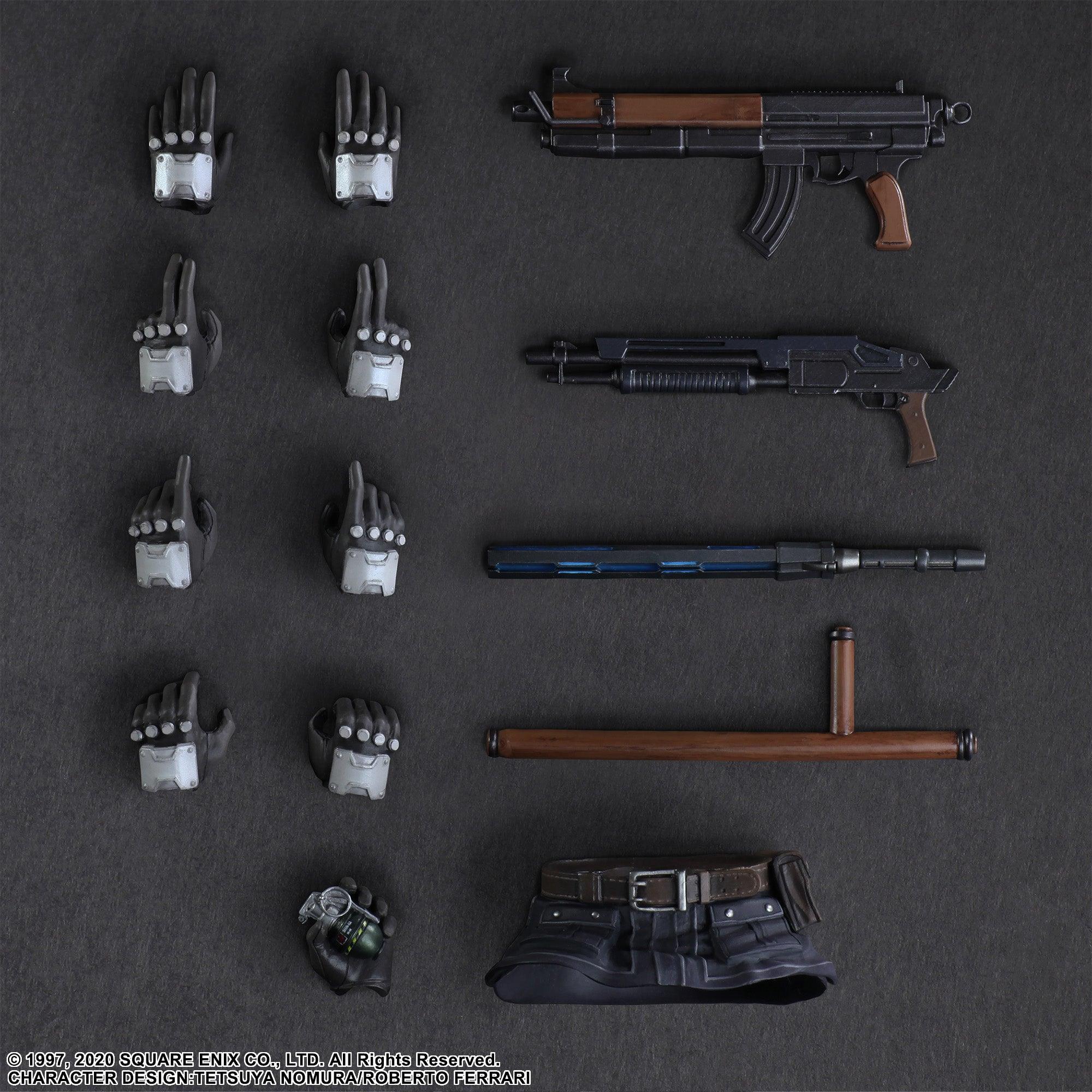 Final Fantasy VII Remake Play Arts Kai Action Figure - Shinra Security Officer Pre-Order Downpayment - DataBlitz