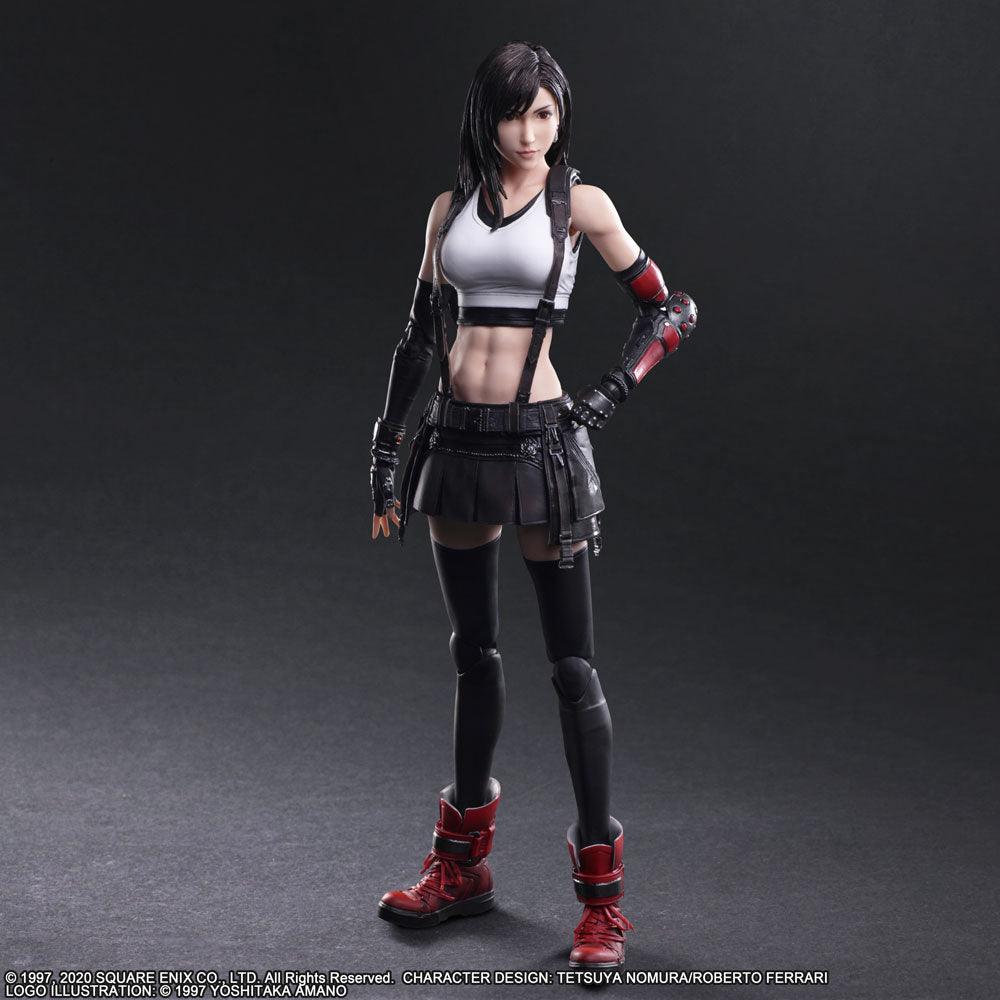 FINAL FANTASY VII REMAKE PLAY ARTS KAI ACTION FIGURE TIFA LOCKHART - DataBlitz