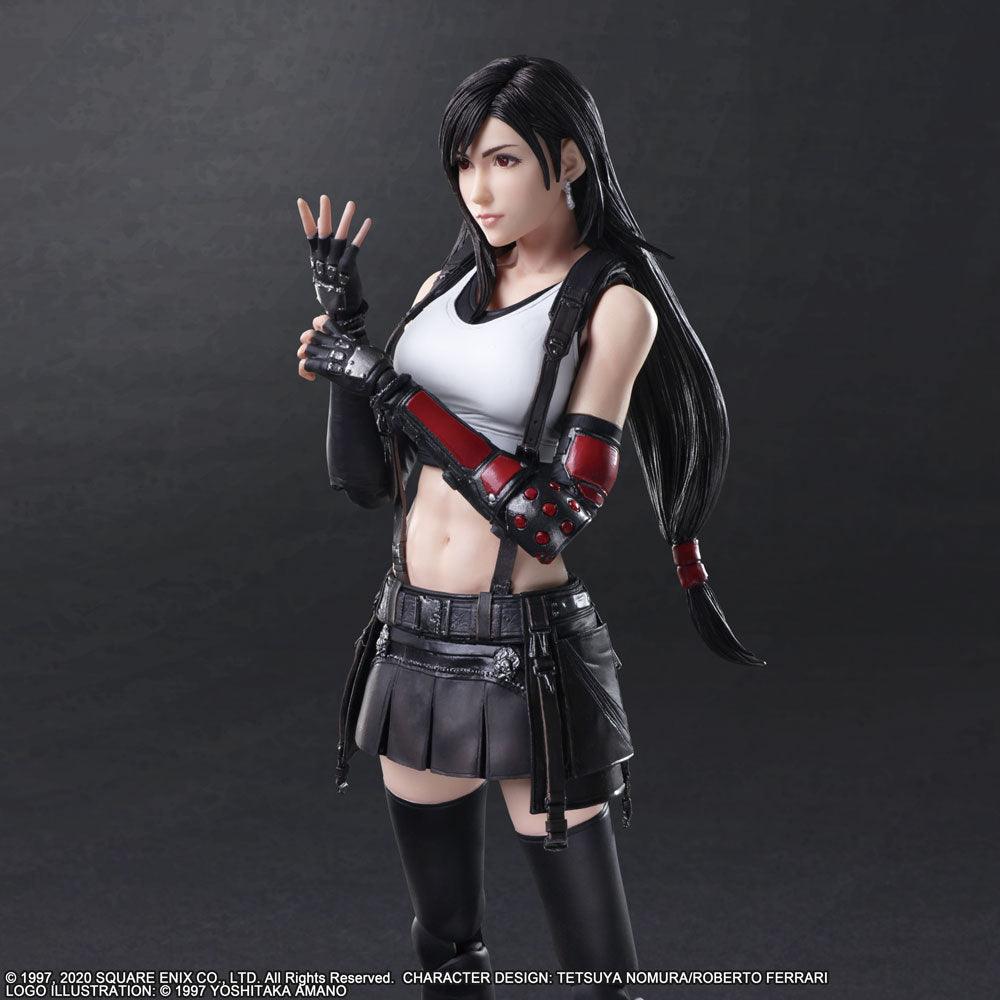 FINAL FANTASY VII REMAKE PLAY ARTS KAI ACTION FIGURE TIFA LOCKHART - DataBlitz