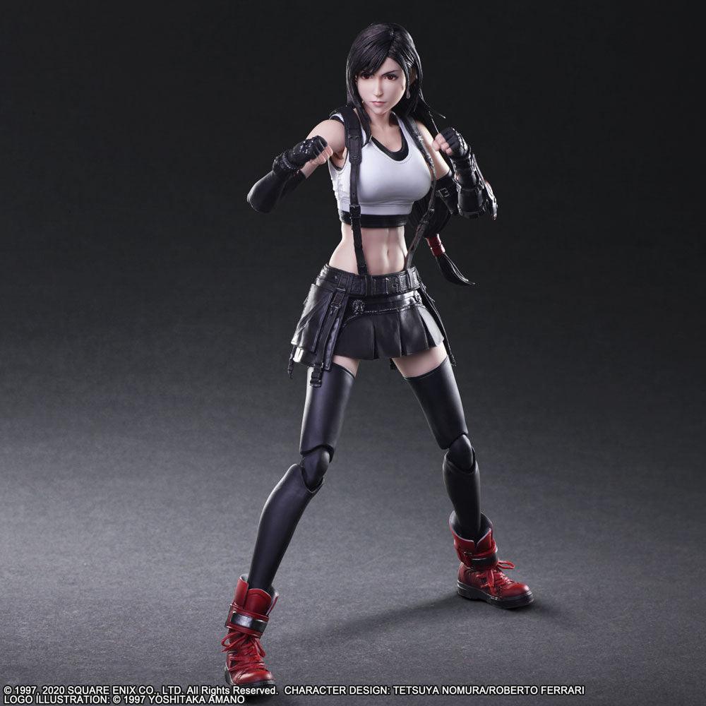 FINAL FANTASY VII REMAKE PLAY ARTS KAI ACTION FIGURE TIFA LOCKHART - DataBlitz
