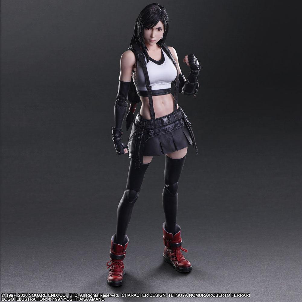 FINAL FANTASY VII REMAKE PLAY ARTS KAI ACTION FIGURE TIFA LOCKHART - DataBlitz
