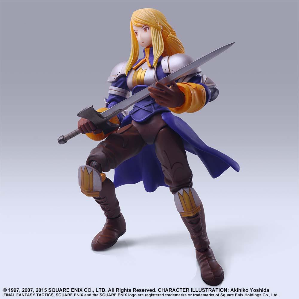 Final Fantasy Tactics Bring Arts Action Figure (Agrias Oaks) - DataBlitz