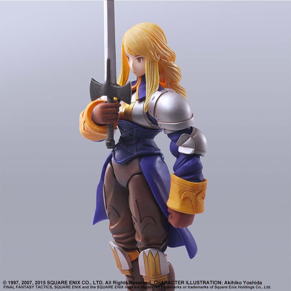 Final Fantasy Tactics Bring Arts Action Figure (Agrias Oaks) - DataBlitz