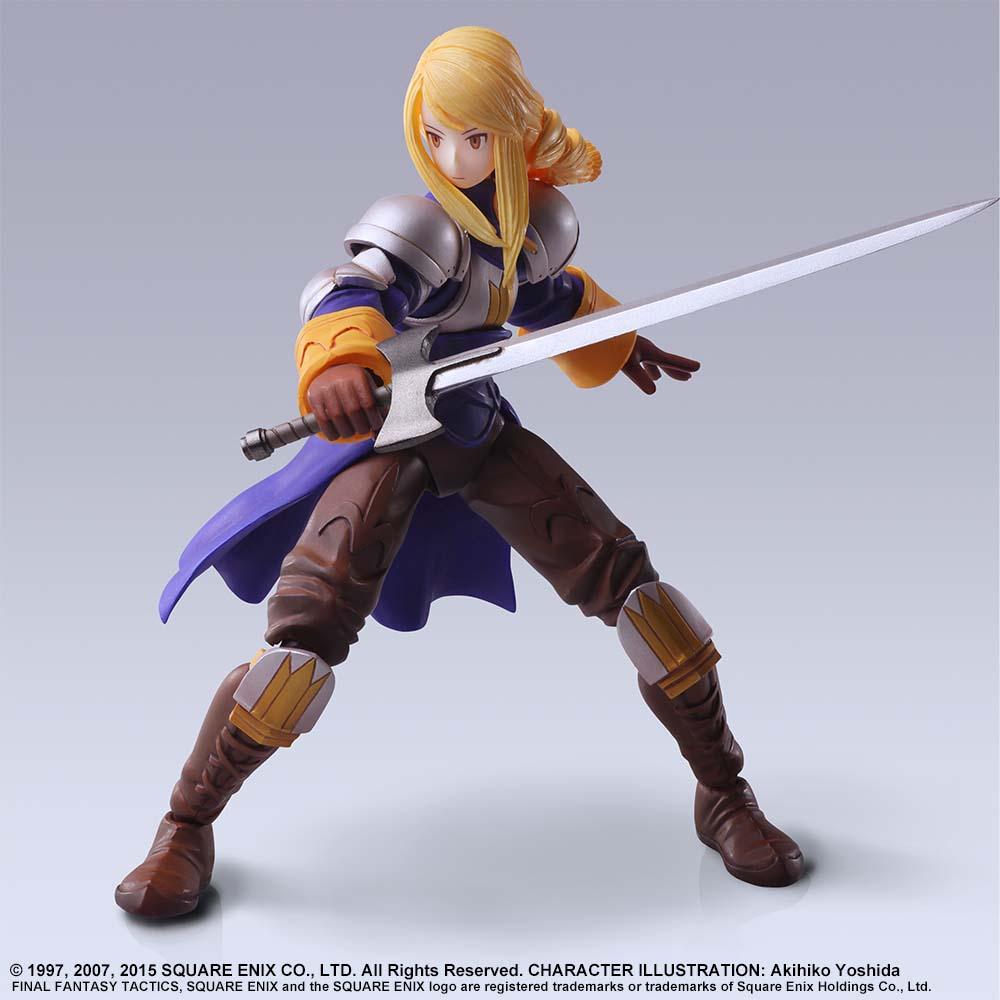 Final Fantasy Tactics Bring Arts Action Figure (Agrias Oaks) - DataBlitz