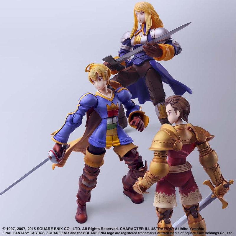 Final Fantasy Tactics Bring Arts Action Figure (Delita Heiral) - DataBlitz