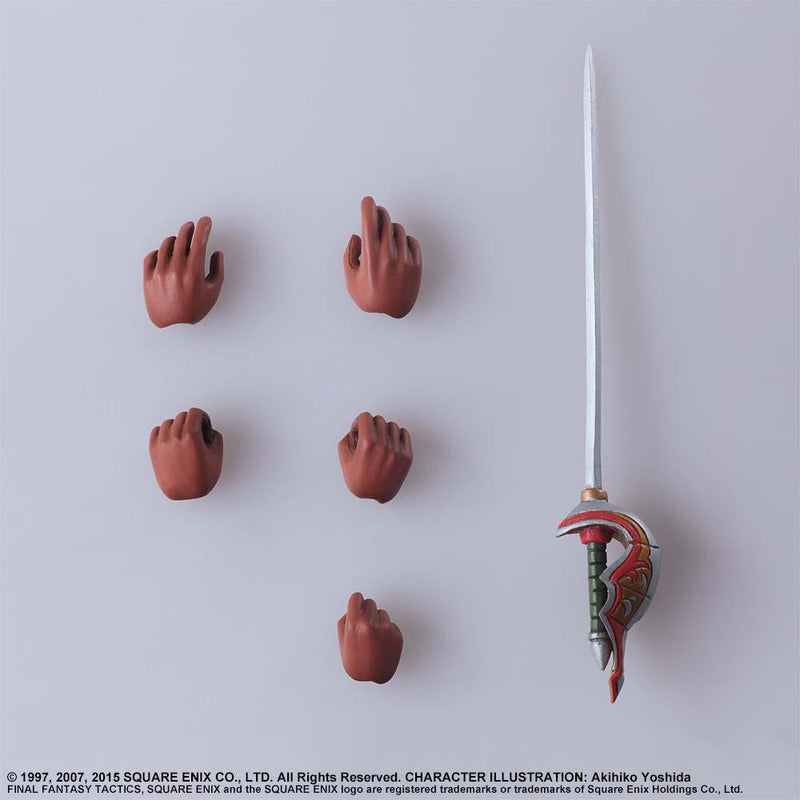 Final Fantasy Tactics Bring Arts Action Figure (Ramza Beoulve) - DataBlitz