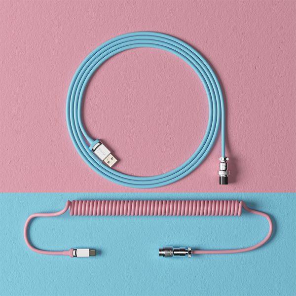 AKKO COILED AVIATOR CABLE (SAKURA PINK) - DataBlitz