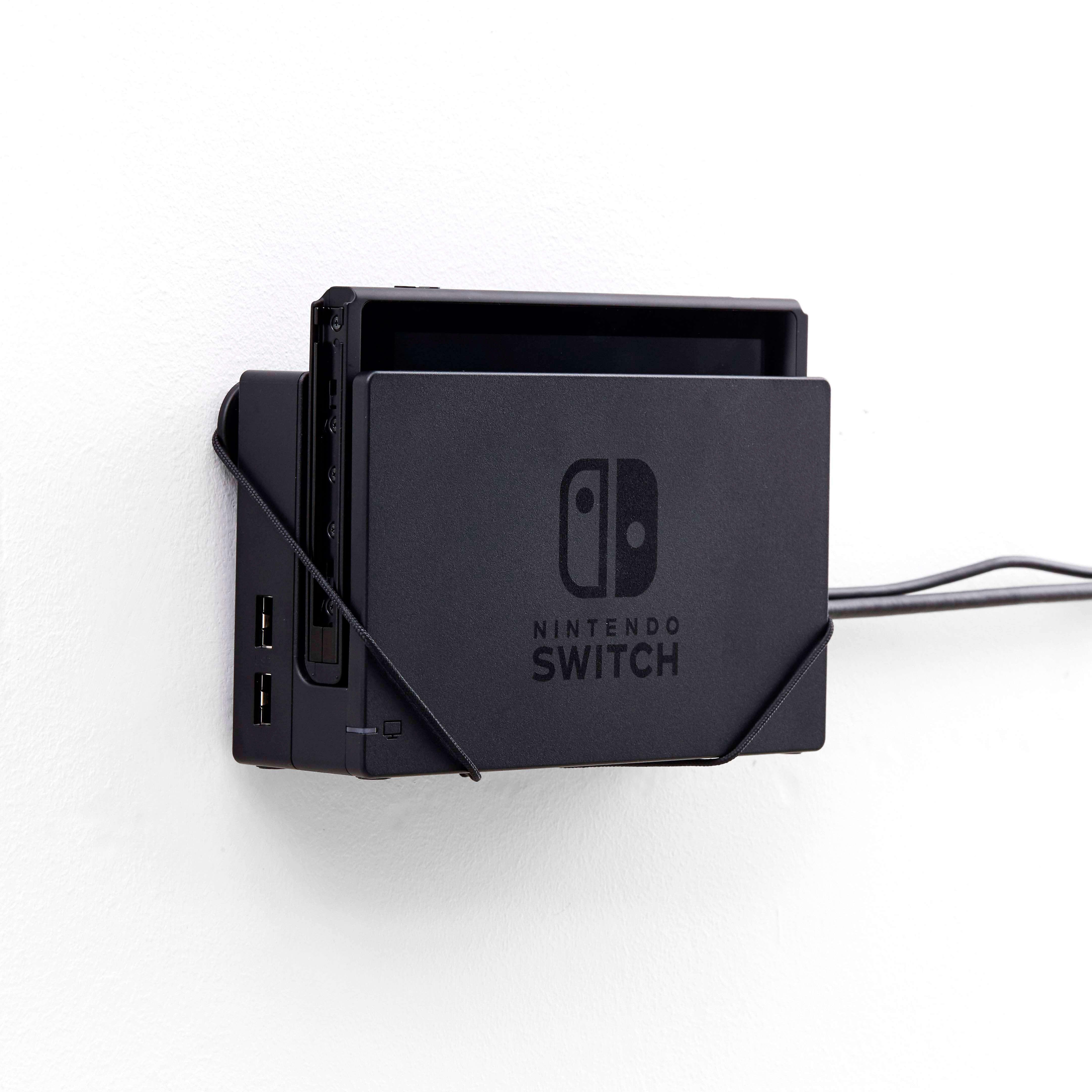 FLOATING GRIP SMART WALL MOUNT FOR N-SWITCH DOCK (BLACK) (FG-NSD-300B) - DataBlitz