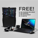 ASUS ROG ZEPHYRUS M16 GU603HM-K8038TS GAMING LAPTOP | 16" WQXGA | i7-11800H | 8GB DDR4 | 1TB SSD | RTX 3060 | WIN10 + P511 + 100W AC ADAPTER + DELTA HEADSET + ROG BACKPACK - DataBlitz