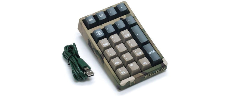 FILCO MAJESTOUCH TENKEYPAD 2 PROFESSIONAL MULTICAM (MX BLUE SWITCH) (FTKP22MC/CR2) - DataBlitz