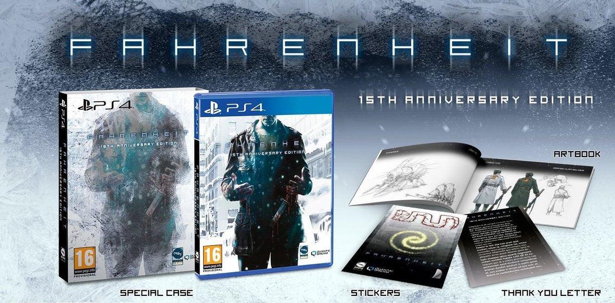PS4 FAHRENHEIT 15TH ANNIVERSARY EDITION REG.2 - DataBlitz