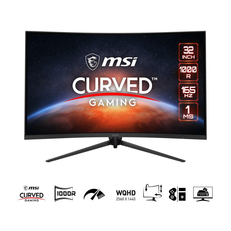 MSI Optix G321CQP 31.5" WQHD Curved Gaming Monitor - DataBlitz