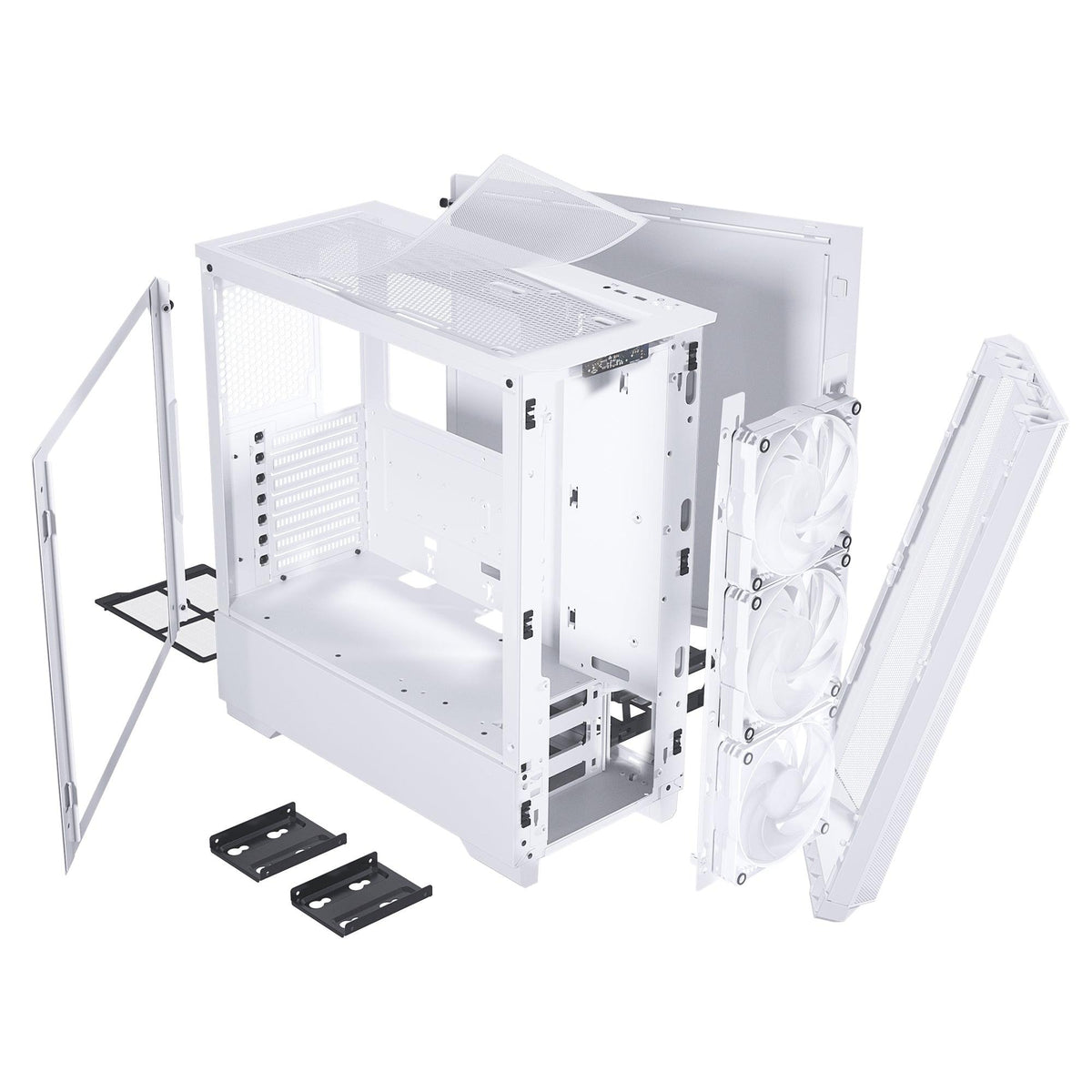 Phanteks Eclipse G360A DRGB Tempered Glass Mid-Tower Case (Matte White) (PH-EC360ATG-DMW02) - DataBlitz