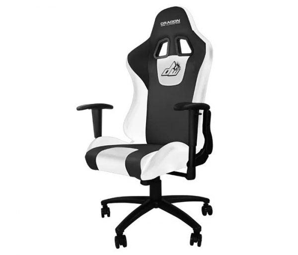 DRAGONWAR PRO-GAMING CHAIR (BLACK/WHITE) (GC-004) - DataBlitz