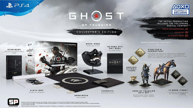 PS4 GHOST OF TSUSHIMA COLLECTOR'S EDITION - DataBlitz