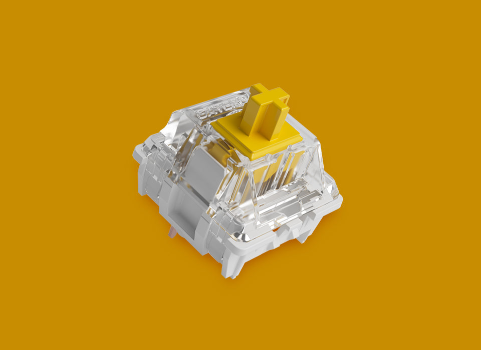Akko CS 45PCS Gateron Yellow Switch-Lubed